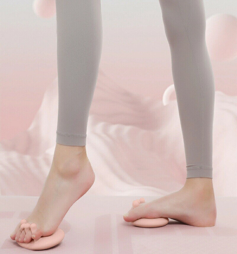 足裏アーチトレーナー 土踏まずトレーナー 2個セット フィットネス用品 健康 運動 スポーツ かわいい ..