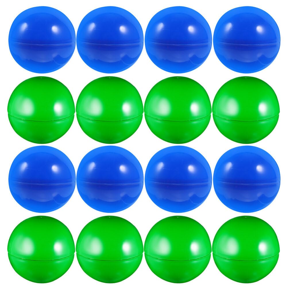 50個 プラスチック 宝くじ ボール 40Mm 中空 ラッフル ボール ラウンド 自動販売機 カプセル 空 ビンゴ..