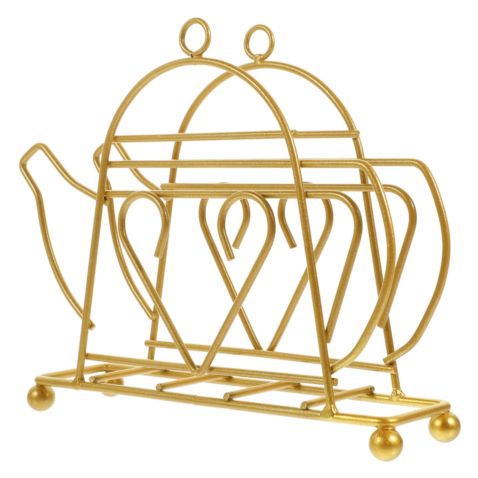 金色メタルティッシュラック 水壺型ナプキンホルダー 卓上用省スペースペーパーディスペンサー ホテル ..