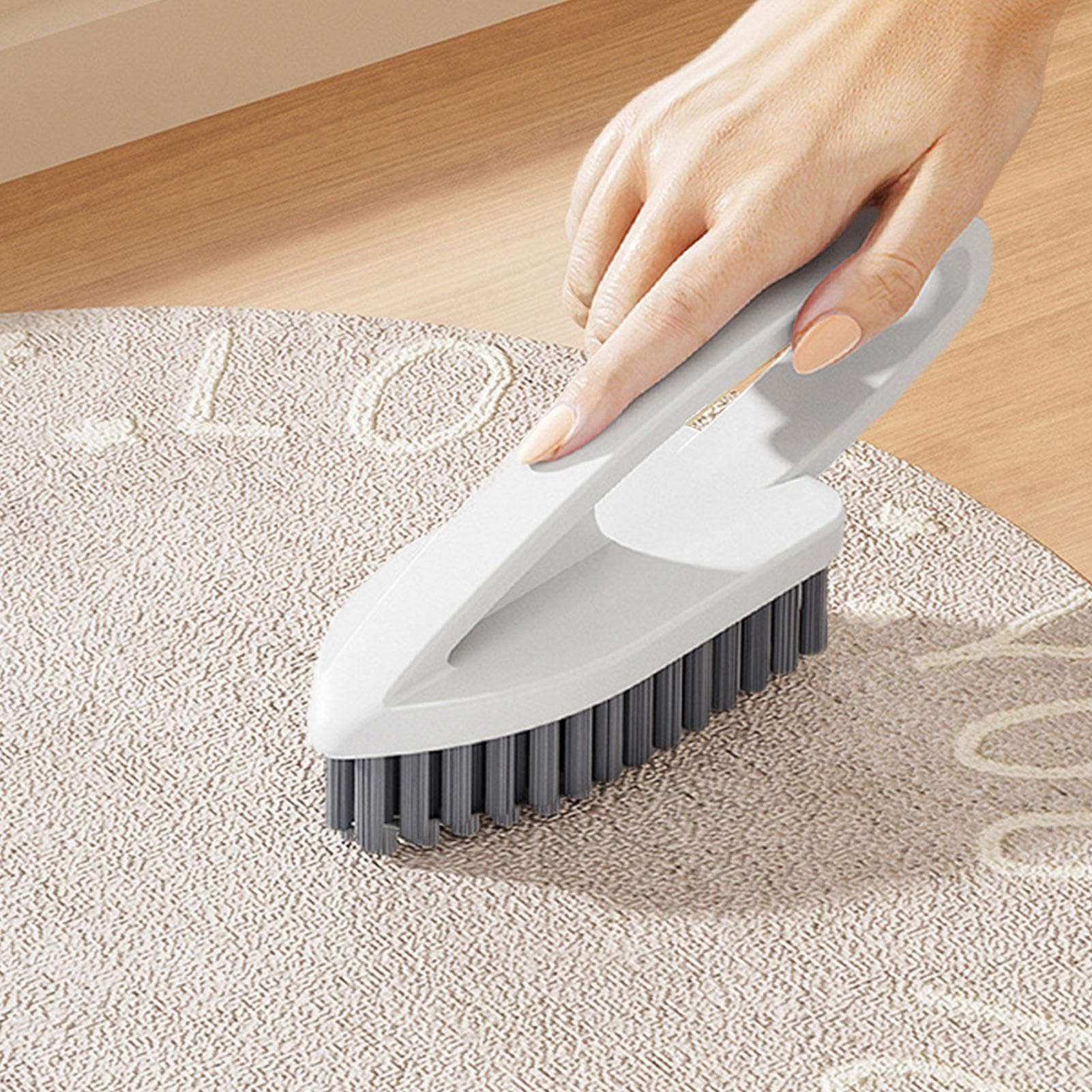 掃除用の靴ブラシ、靴のクリーニングブラシ | ハンドルデザインの柔らかい剛毛ブラシシューズシャインツール - 誕生日、バレンタインデー、クリスマスの衣料品ケア製品