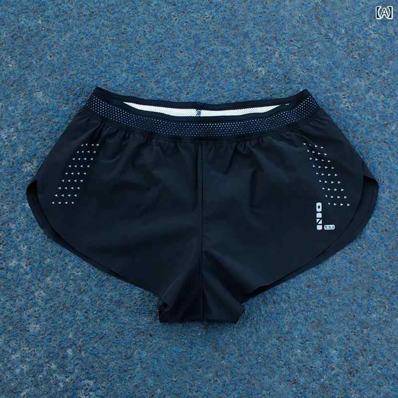 マラソン ウェア フィットネス ゼロ 抵抗 プロ マラソン 3 ポイント ショーツ 男女兼用 ランニング フィットネス レーシング 軽量 速乾 トラック スーツ