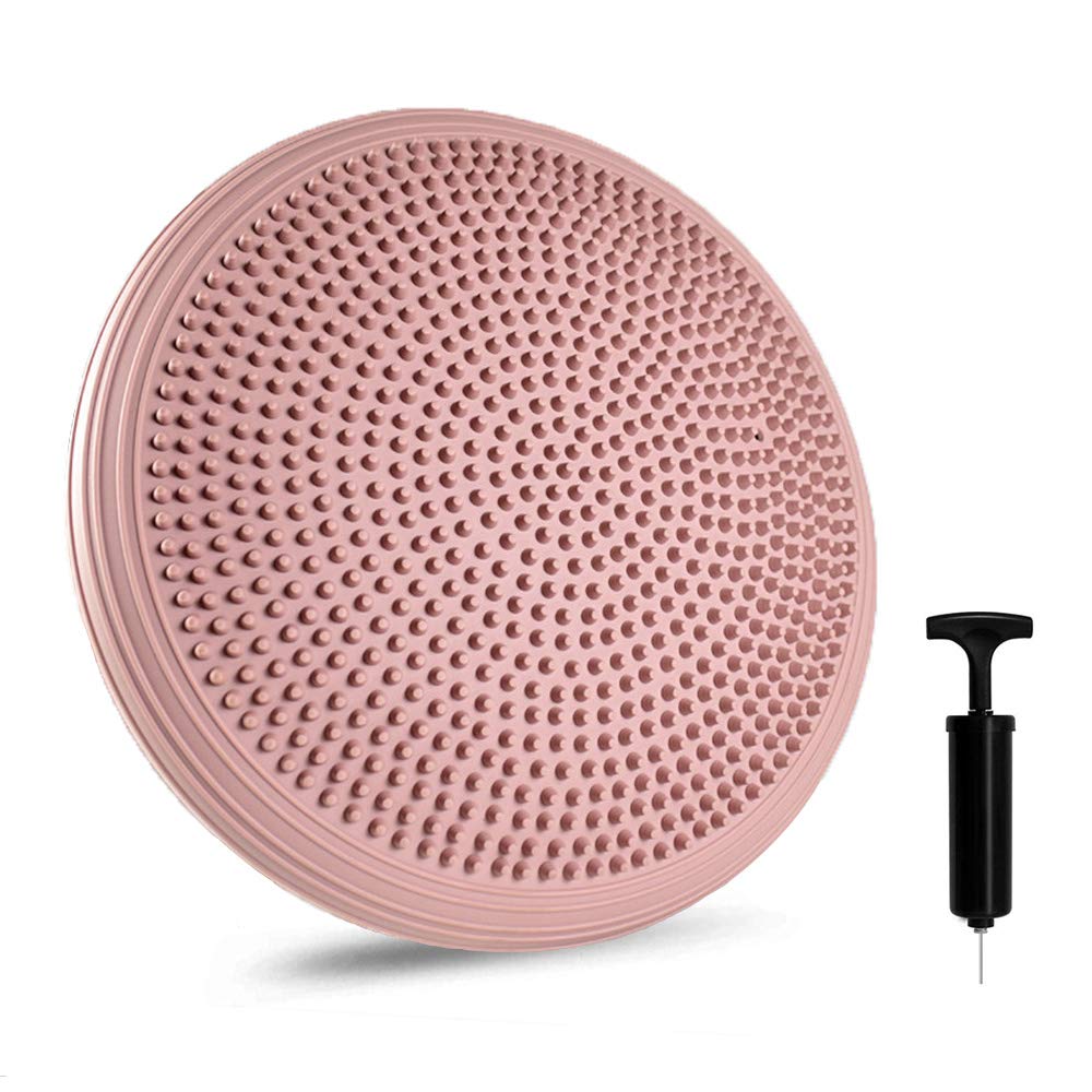 バランスディスク バランスクッション トレーニング 体幹トレーニング ダイエット ポンプ付き 耐荷重30..