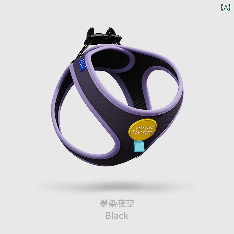 楽天ZAXハーネス リード ワンちゃん用 犬用 チェストハーネス 牽引 ロープ 小型 犬 ベスト スタイル テディ ビション アンチ ブレイクアウェイ ウォーキング チェーン