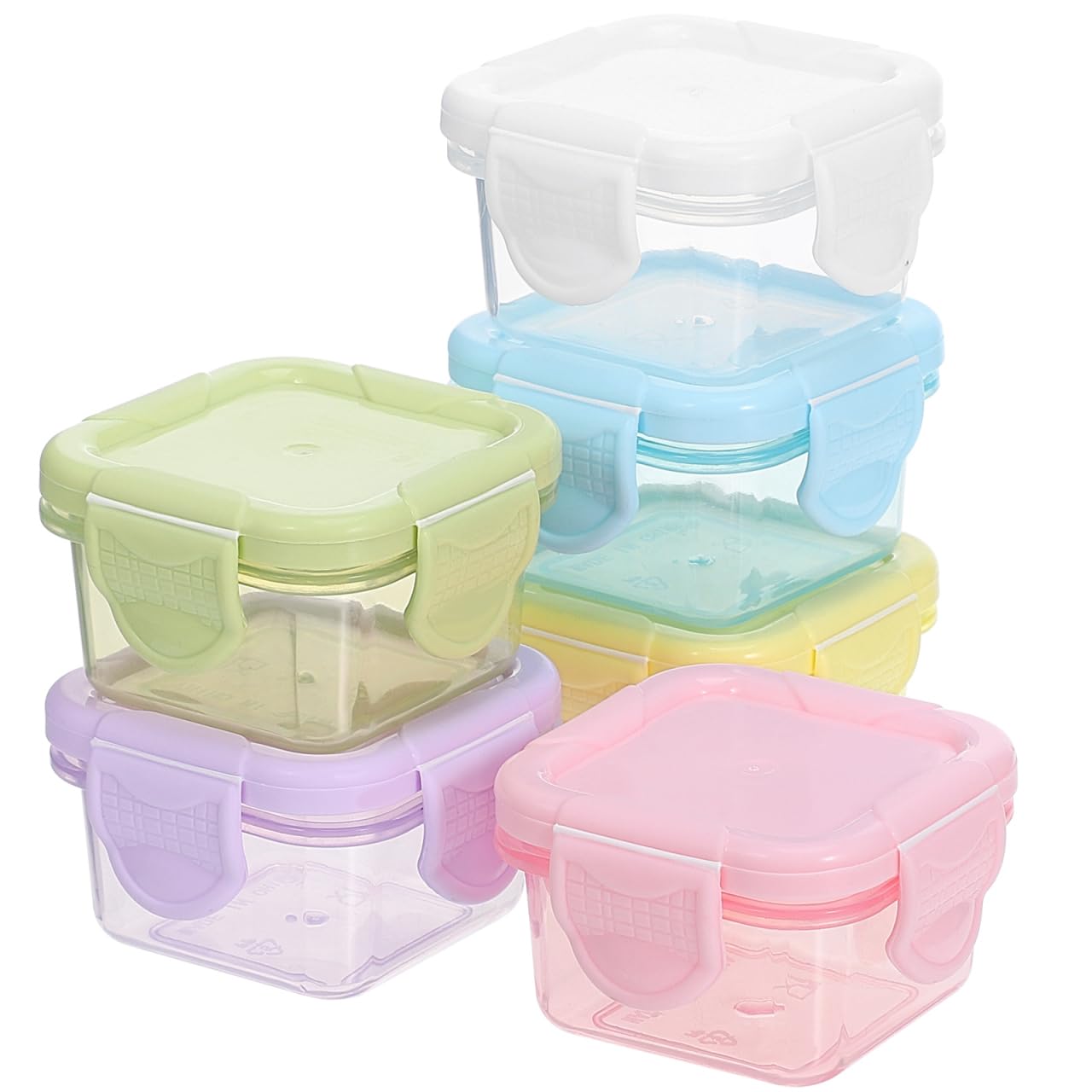 フルーツケース お弁当 調味料、ソース保存 お弁当箱 容量60ml 小さい 保存容器 食品 密閉 調味料 フー..