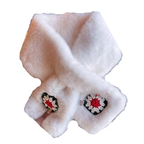 ティペット ファー マフラー レディース 冬 用 フェイクファー 厚手 ヒョウ柄 ストール 差し込みマフラ..