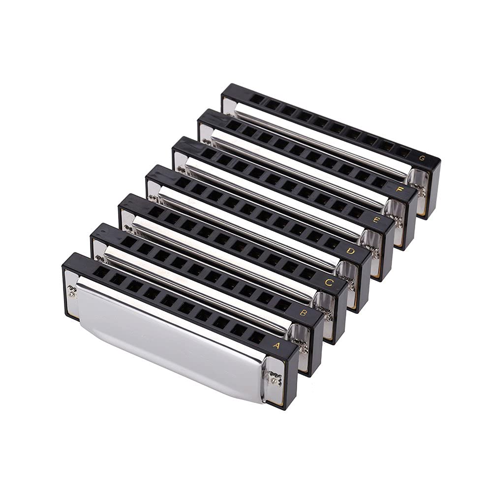 ブルースハープ ハーモニカ オルガン セット A B C D E F ...(3)