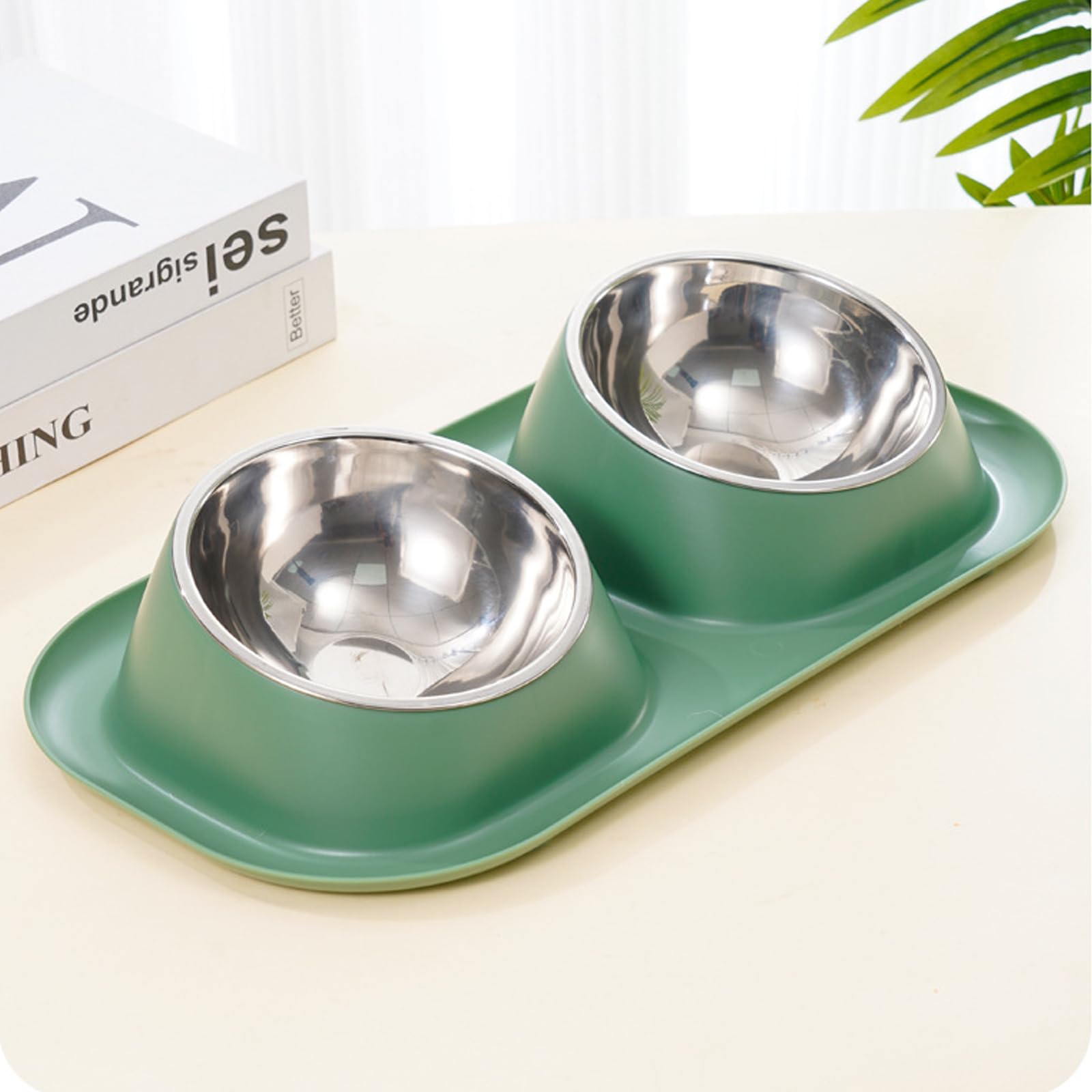 ペットのボウル ダブルボウル ステ