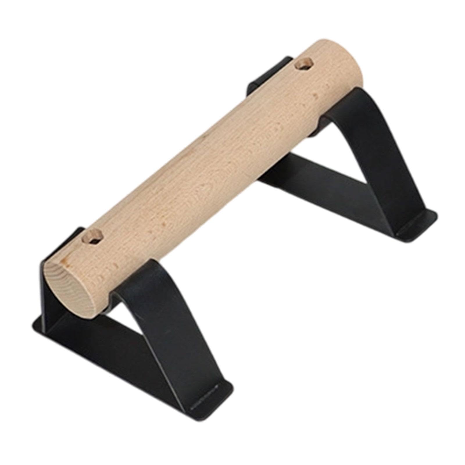 プッシュアップバー U字型 筋トレ器具 強化設計 倒立バー 木製 エクサスタンド 金属製 腕立て伏せスタ..