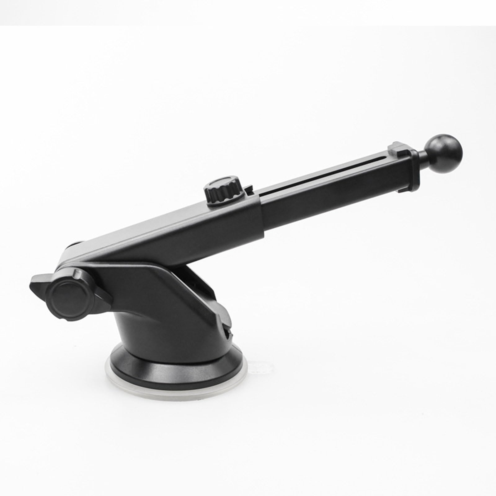 スマホホルダー 車 粘着ゲル吸盤 超強力 高温に耐える 車載ホルダー 吸盤 水洗いだけ復活 取付簡単 伸縮アーム(3)