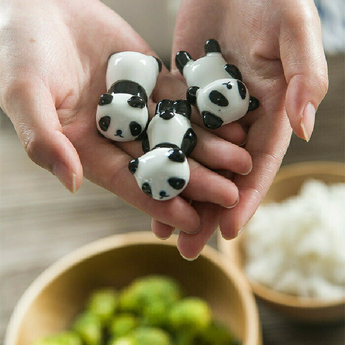 食器箸置き4点はしおきパンダ陶器製...