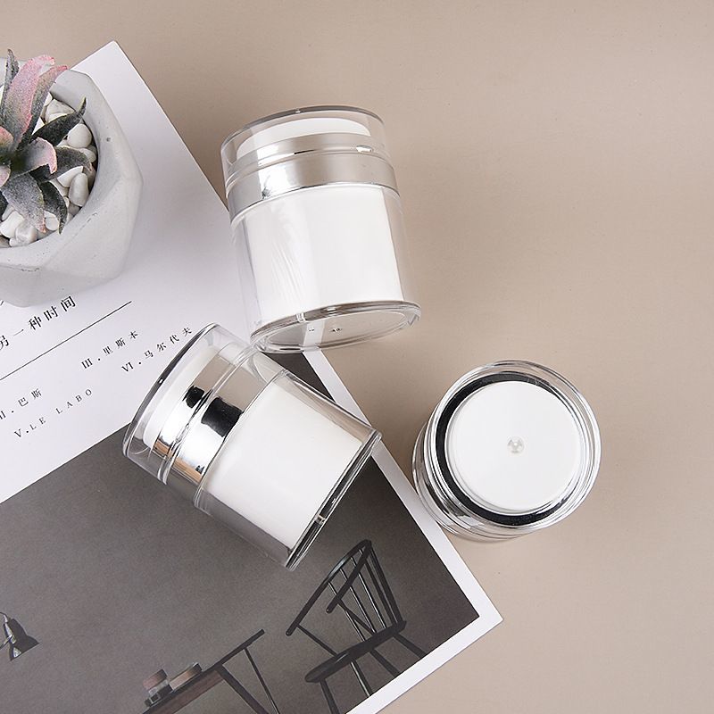 エアレスプレスボトル 詰め替えボトル 100ml ボトル 詰め替え式 メイク小物 コスメ用品 ケース 持ち運び 携帯用 シンプル 液体容器 ファンデーション クリーム ローション 旅行 トラベル 出張