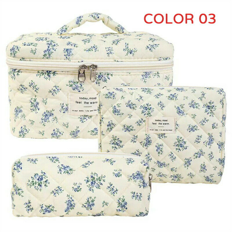 化粧ポーチ 3点セット メイクポーチ コスメポーチ 化粧道具 洗面用具ポーチ 便携式化粧ポーチ 軽量 トラベルポーチ 持ち運び ブラシケース付き 多機能 おしゃれ 小物入れ　バッグインバッグ 機能的 持ち歩き レディース