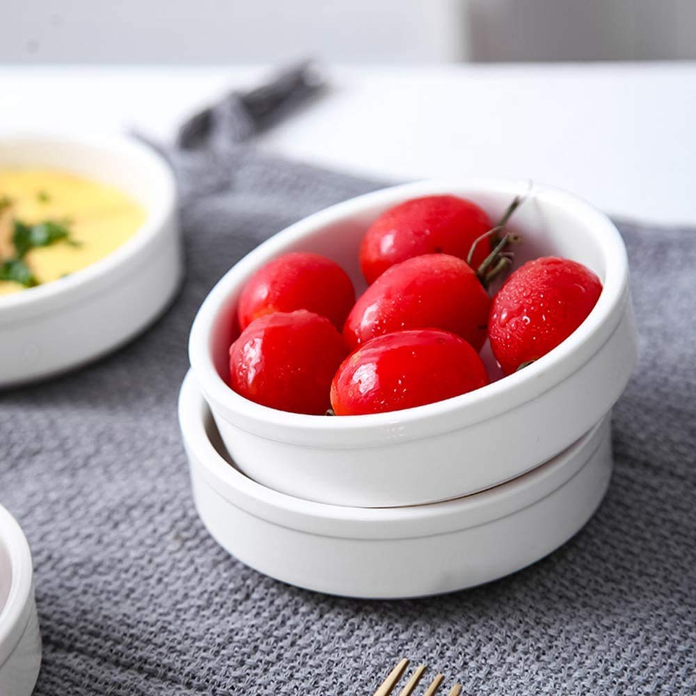 カスタードクリーム、ブリュレ、ペストリークリーム、プディングカップ、ケーキ、アイスクリーム用の6..