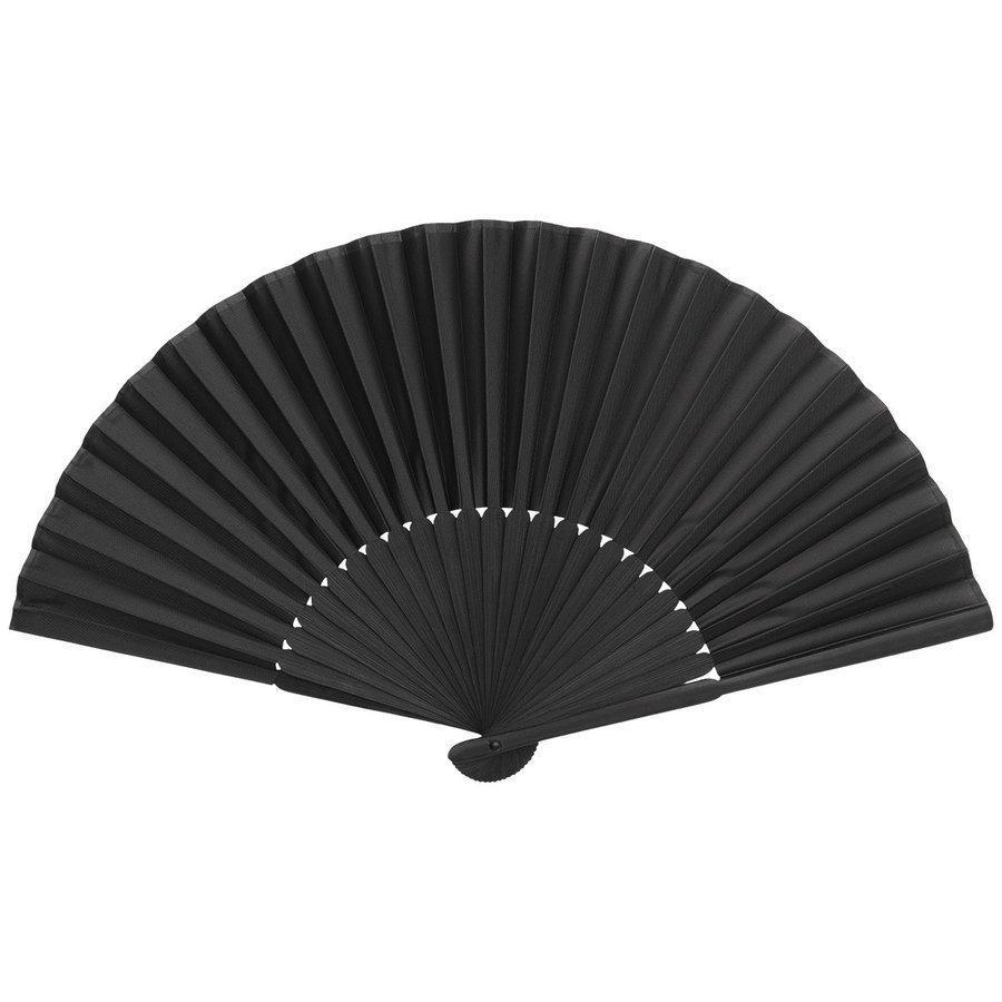 扇子 メンズ おしゃれ 布 ブラック モダン 無地 扇子袋付属