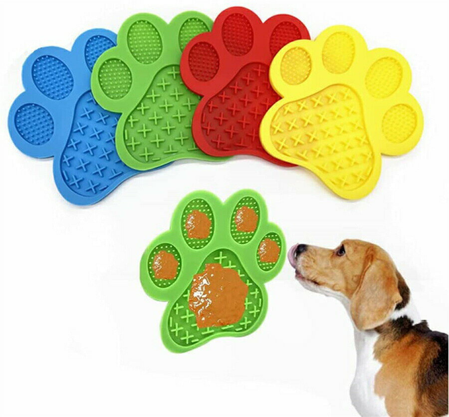犬の舐めパッド 犬の鉢 犬の鼻パッド 犬のパズルのおもちゃ 犬の訓練に使用される パッド 犬舐めパッド..