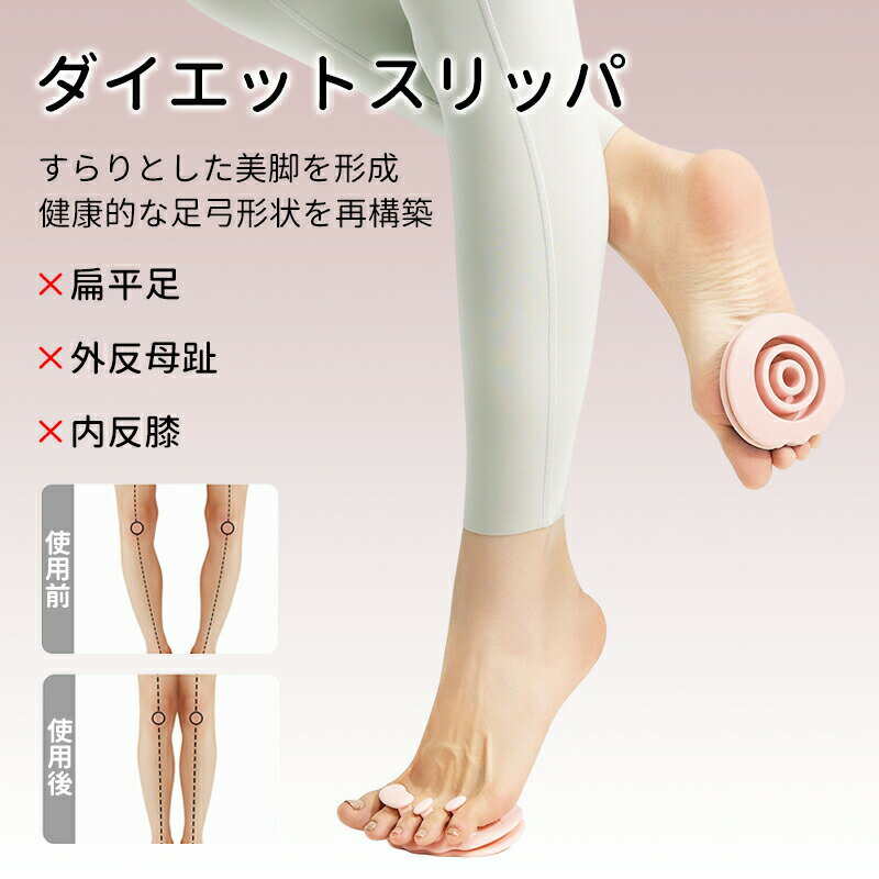 スリッパ ダイエット ダイエットスリッパ サンダル 履くだけ 美と健康 おしゃれ 洗える 柔らかい履き心地 体幹 美脚 姿勢 姿勢改善 健康 健康サンダル 軽量 室内 自宅 むくみ 足裏マッサージ ツボ押し ツボスリッパ レディース 女性
