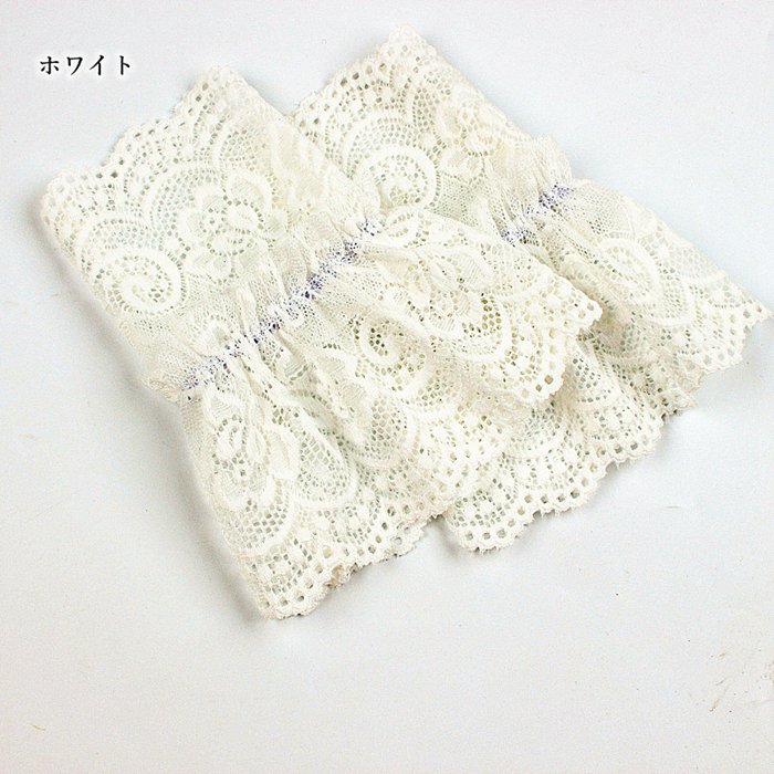 付け袖 レース フリル つけ袖 袖口 レディース つけそで レトロ メイド 上品 エレガント カワイイ コス..