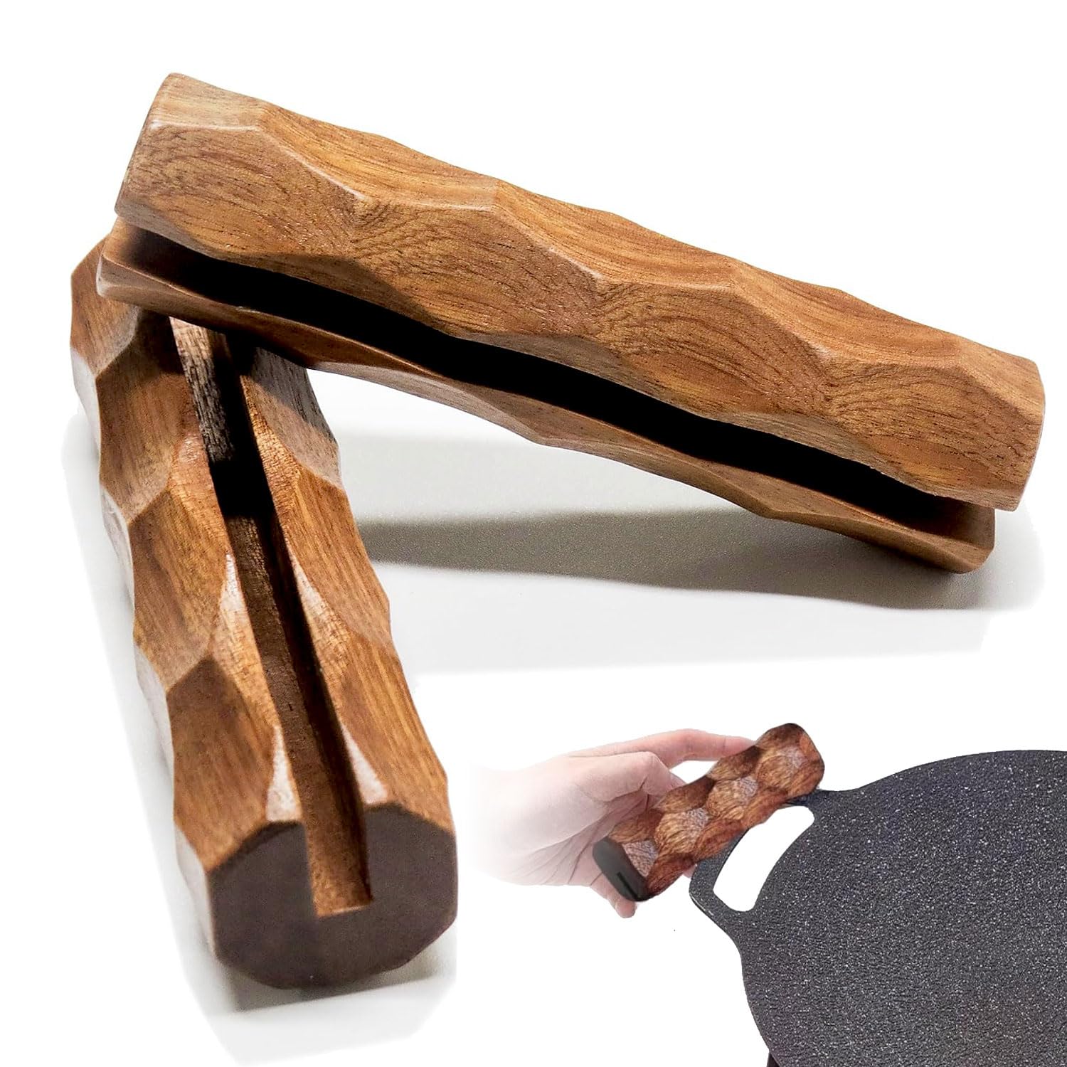 マルチグリドル 取っ手 2個セット鉄板取っ手 自宅 鉄板 キャンプ ケース アウトドア マルチグリドル 取っ手 カバー 厚さ6mmまでのマルチグリドルに対応可能...