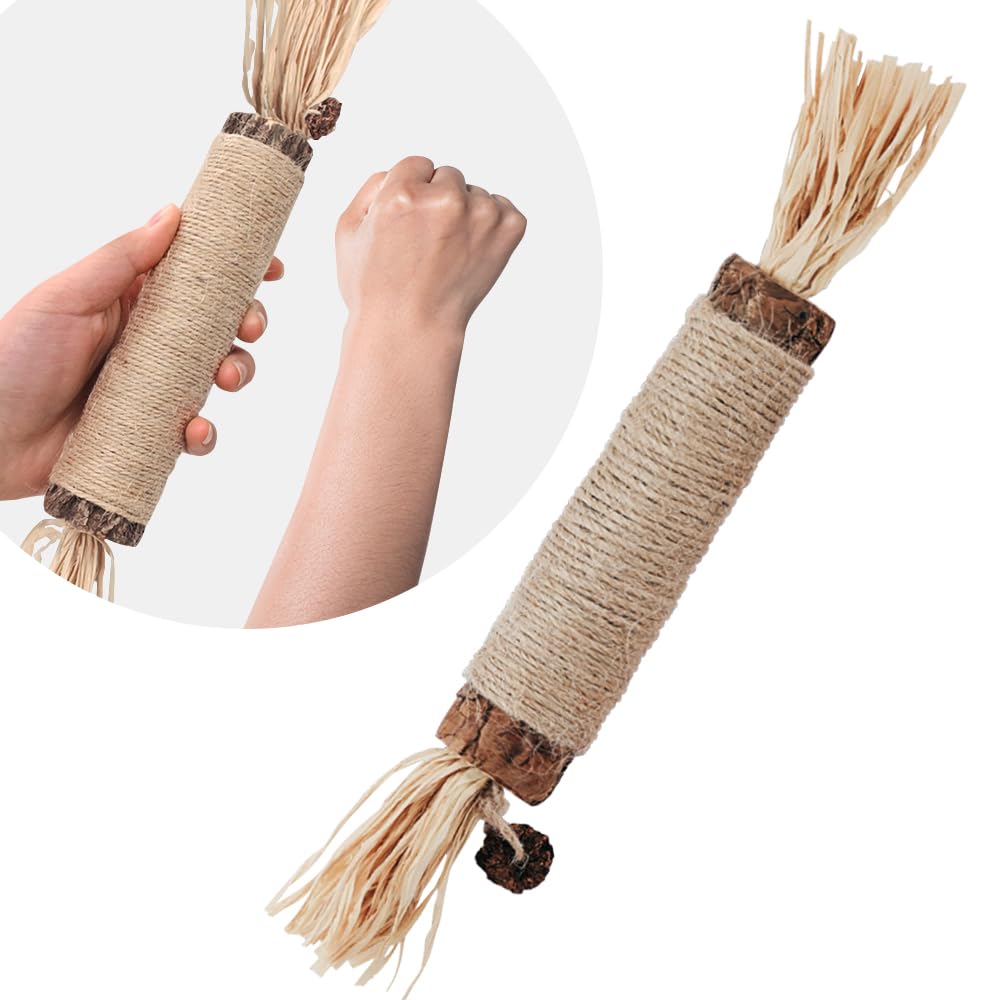 【3本入り】猫歯ぎしり棒 猫噛むおもちゃ 大きい 天然素材 安心 マタタビの木 またたびトイ 木天蓼 子猫 大人猫 歯磨き ねこおもちゃ 爪とぎ付き 歯のクリーニングスティック ストレス発散 運動不足解消 快適 耐久性 耐摩耗性 プレゼント ギフト 贈り物 送料無料