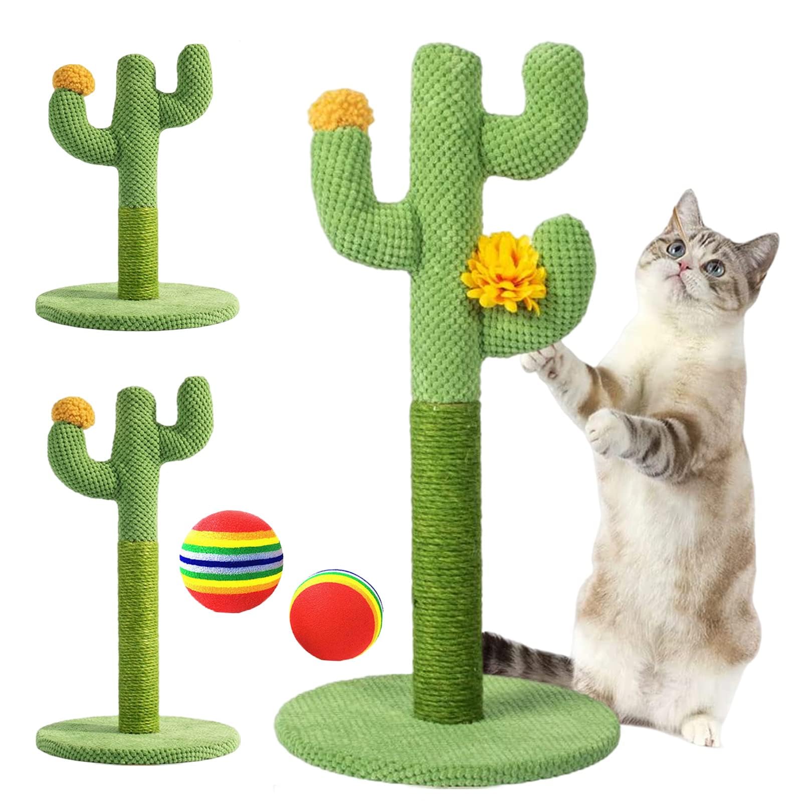 爪とぎポール 猫おもちゃ 猫つめとぎポール おしゃれ 猫爪研ぎポール キャットタワー サボテン 爪研ぎ 猫 猫爪とぎポール