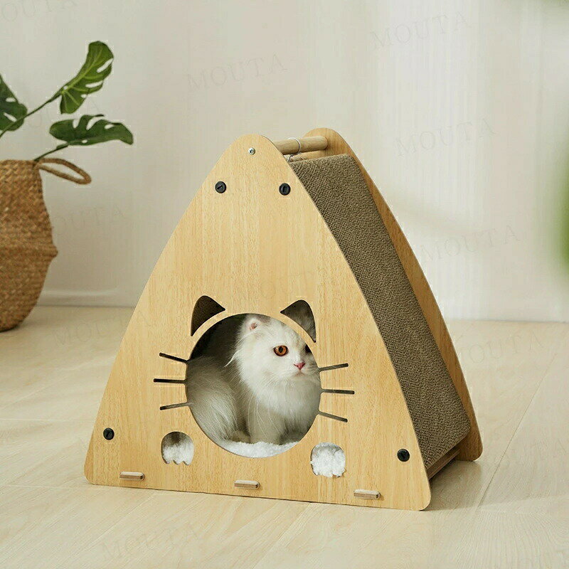 猫 爪とぎ ダンボール 猫 爪とぎ ハウス 猫ベッド ペットベッド 猫ハウス つめとぎ 爪とぎ 爪研ぎ 猫パ..