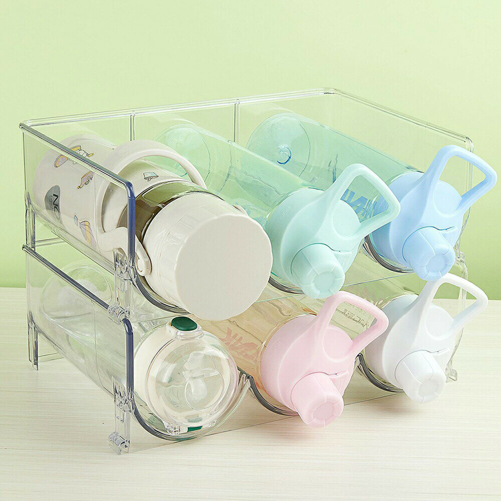 ペットボトル ラック ディスプレイ 冷蔵庫 ペットボトル 収納 ラック 棚 収納ラック ボトルラック 冷蔵..