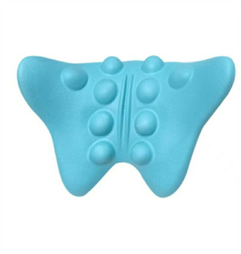 ネックストレッチピロー ツボ押し 首ゆら スマホ対策 首筋を伸ばす スマホ首対策 ストレッチャー マッサージ ストレッチ 疲れ 肩 ネック 首筋 目 頭 コジット 背筋を伸ばす 猫背改善 1日3分 ゆらゆらスイング