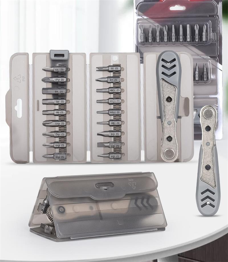 ラチェットレンチ 19点セット ラチェットドライバーセット ソケットレンチ トルクス プラス マイナス 六角レンチ ソケット トルクレンチ トルクスドライバー バイク 車 自転車 板ラチェット 工具セット