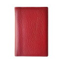 100% 本革パスポートホルダーソフトキャンディーカラーケースカバーの牛革カバーパスポート財布 wine red