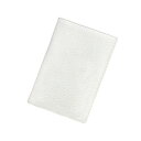 100% 本革パスポートホルダーソフトキャンディーカラーケースカバーの牛革カバーパスポート財布 White