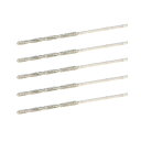 1.2mm ダイヤモンドツイストドリルビット 高速度鋼 HSS ガラス 貝殻 ストーンタイル 5個