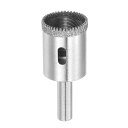 ダイヤモンドドリルビット 22mm 鋸歯状中空コアホールソー ガラス セラミック 磁器 タイル 大理石ストーン用
