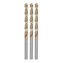 (ハーフィントン) ツイストドリルビット 3.5mm チタンコーティング (HSS-E) M42 高速度スチール 8% コバルト ストレートシャンク ステンレススチール アルミニウム合金メタル用