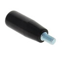 M8 回転ハンドホイールマシンハンドル 2インチ/50mm ブラックベークライト ユニバーサル旋盤クランク 回転オスねじ フェイスグラインダー成形および研磨機用 1個