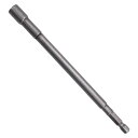 1/4インチ クイックチェンジ 六角シャンク 7mm ナットセッター ドライバードリルビット 長さ150mm 磁石付きメトリック 1個