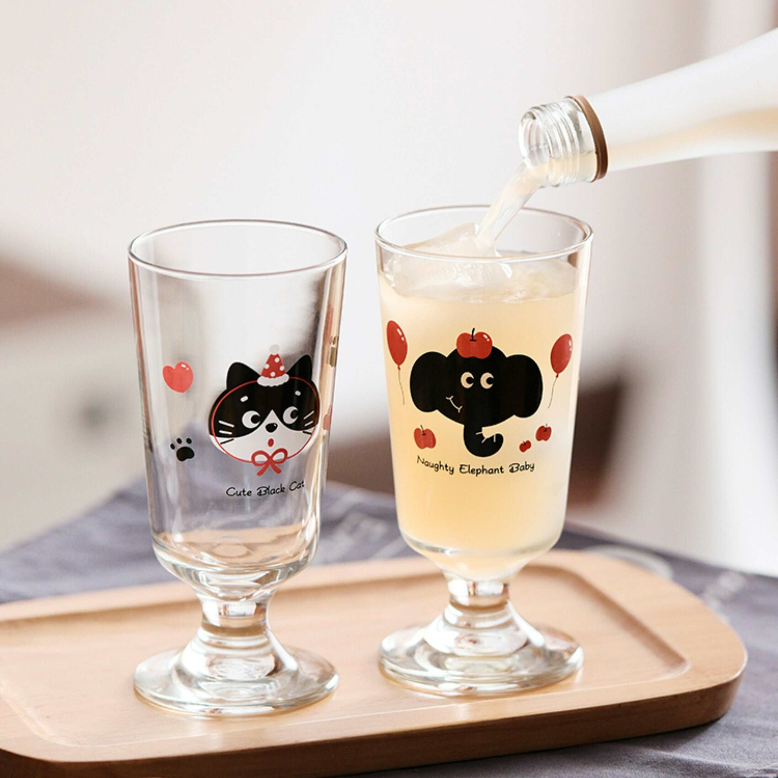 ゴブレット フルーツ柄 グラス 果物 フリーカップ パフェグラス デザートカップ ワイングラス シャンパングラス ティーカップ ティーグラス カクテルグラス デザートグラス ガラスカップ ガラスコップ タンブラー ビールグラス おしゃれ モーニングカップ