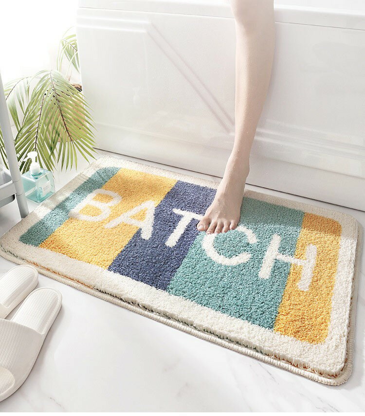 玄関マット 50×80cm 北欧 室内 おしゃれ かわいい 屋内 ウォッシャブル デザイン 滑り止め モダン マッ..