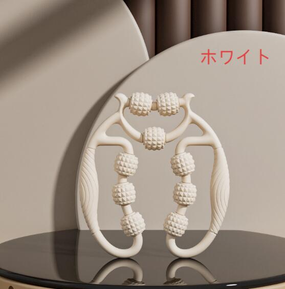 マッサージローラー2WAY筋膜ローラー 360度回転美脚ローラー むくみ解消 太もも痩せ ふくらはぎマッサージ 足痩せグッズ セルライトケア ダイエットグッズ 美容健康器具 自宅マッサージ器 エコ素材コンパクトローラー リンパマッサージ 美脚ケアグッズ