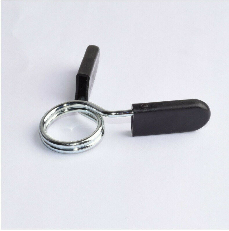 スプリングカラー 4個セット プレート止め バーベルカラー バーベルクリップ 留め具 25mm 28mm 30mm バーベル ダンベル ベンチプレス 筋トレ ウェイト トレーニング ジム 器具