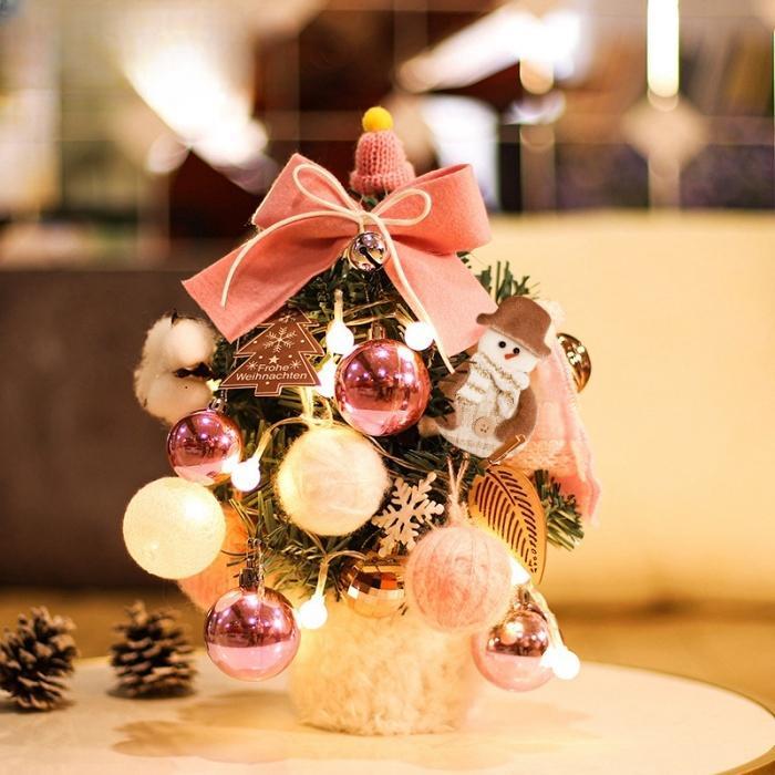 クリスマスツリー 30cm 45cm クリスマスツリーセット クリスマス飾り 壁掛け飾り 花 冬 手作り フラワ..