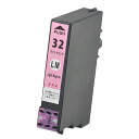 ICLM32 ×1本 互換インク ライトマゼンタ 単品 ICチップ付 残量表示可能 インクカートリッジ EPSON互換 EP社 エプソン ヒマワリ ( IC32...
