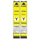 ICY46 ×2本セット 互換インク イエロー 単品 ICチップ付 残量表示可能 インクカートリッジ EPSON互換 EP社 エプソン サッカーボール ( IC...