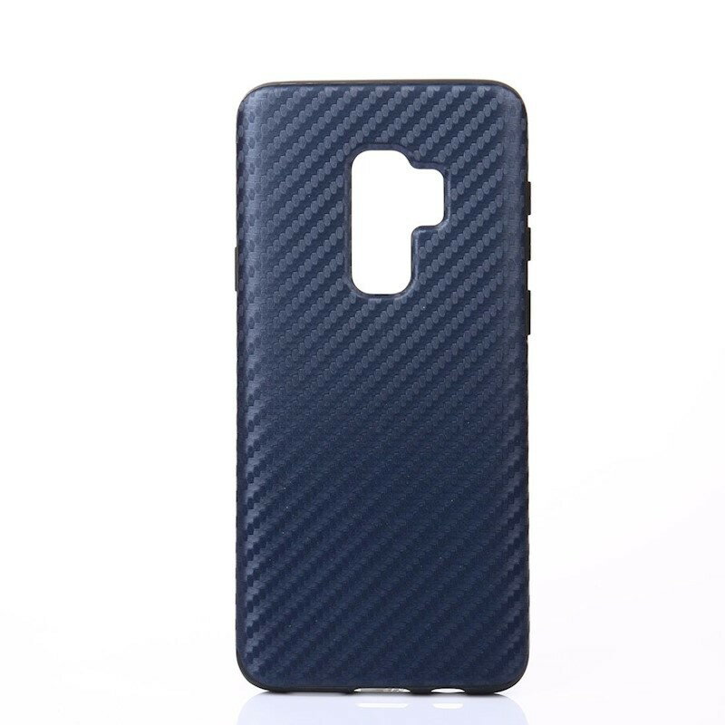 樂天商城 - 【処分特価】 Galaxy Note8 スマホケース ソフトケース TPU カーボンファイバー調 シンプル 柔らかい au SC-01K SCV37 ネイビー 紺