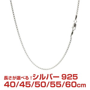 【ポイント5倍 お買い物マラソン】 シルバーチェーン 角甲丸 シルバー925 幅2.0mm 長さ 40/45/50/55/60cm srlq200 Sears (シアーズ) 誕生日プレゼント