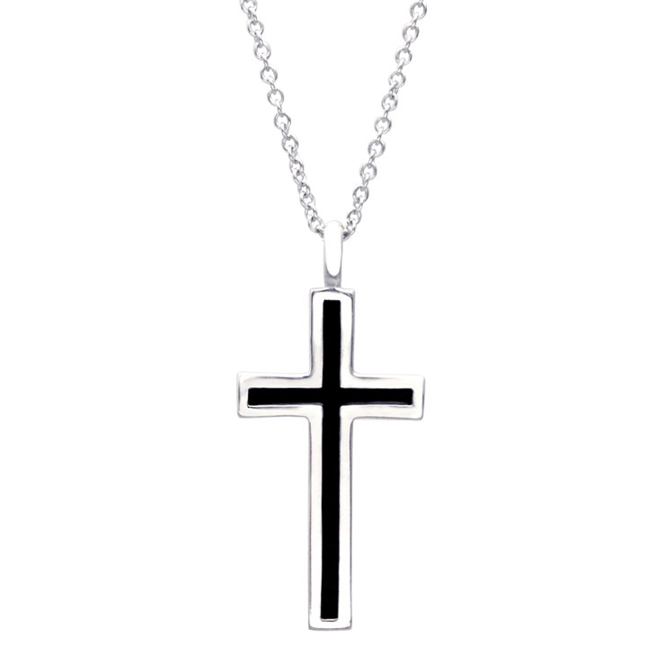 ネックレス メンズ LARA Christie (ララクリスティー)レールクロス ネックレス[ BLACK Label ] シルバー ネックレス メンズ バレンタイン プレゼント 彼氏格安通販　バレンタイン　人気　ランキング