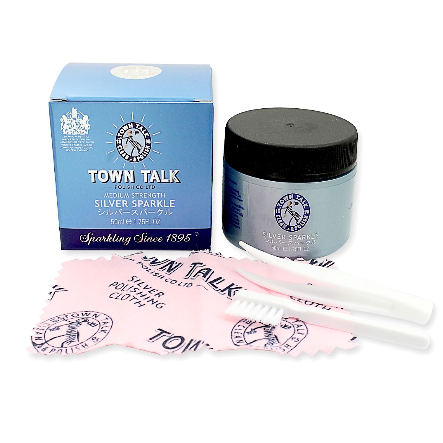 【ポイント5倍 お買い物マラソン】 TOWN TALK タウントーク シルバークリーナー 液【シルバー磨き クロス シルバー …