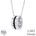 ララクリスティー ネックレス メンズ LARA Christie (ララクリスティー) エタニティ ネックレス 男性用 シルバー925 silver [ BLACK Label ] p471-b 男性 誕生日プレゼント