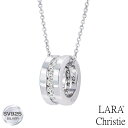 ネックレス レディース LARA Christie (ララクリスティー) エタニティ ネックレス シルバー [ WHITE Label ] 女性用 誕生日プレゼント 女性 誕生日プレゼント