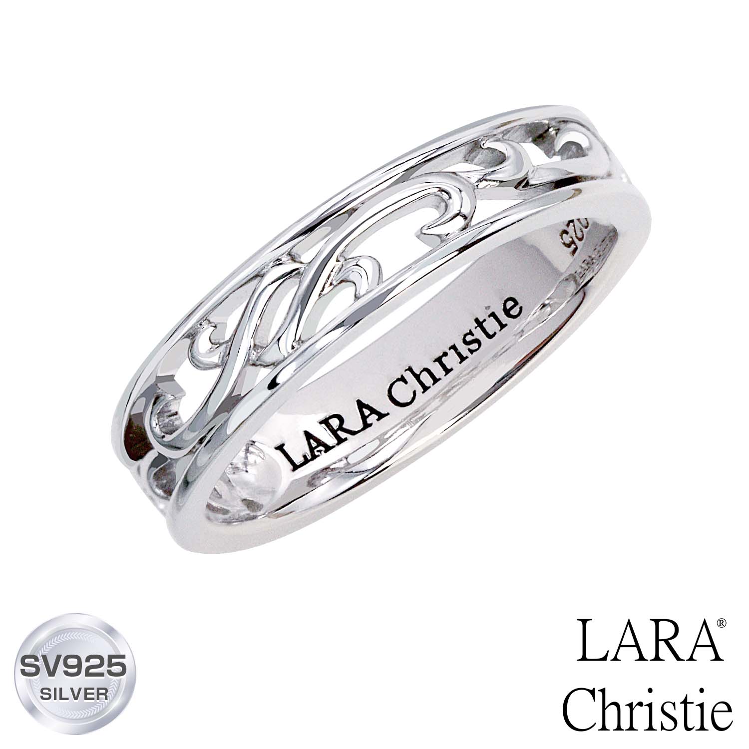 ララクリスティー リング レディース リング 指輪 レディース LARA Christie (ララクリスティー) ランソー リング 指輪[ WHITE Label ] シルバー silver 女性 誕生日プレゼント