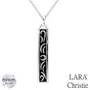 ララクリスティー ネックレス メンズ LARA Christie (ララクリスティー)セイントグラス ペンダント[ BLACK Label ] シルバー925 silver 男性 誕生日プレゼント